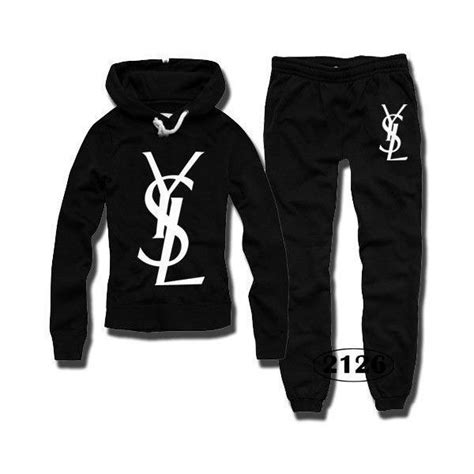 ysl black suit|yves saint laurent tracksuit.